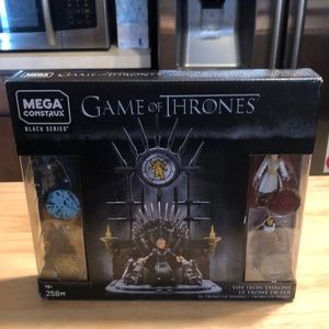 NIB game of thrones iron throne mega construx